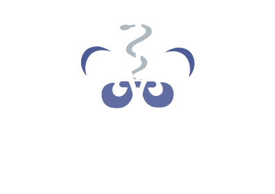 Logo of Country Club Veterinary Clinic featuring a stylized fleur-de-lis.