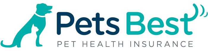 Logo of Pets Best Pet Health Insurance featuring a stylized dog.